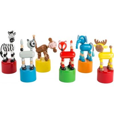 Small Foot mačkací veselé zvířátko 1 ks mýval
