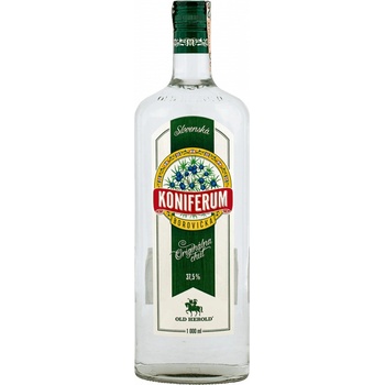 Koniferum Borovička 37,5% 1 l (čistá fľaša)
