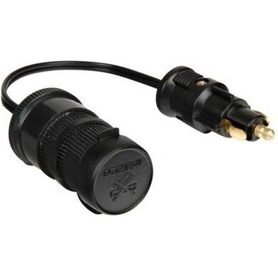 Lampa Italy Zapalovač - zástrčka DIN 12/24V 8A redukce zásuvky zapalovače ze starého na nový typ – Zboží Živě