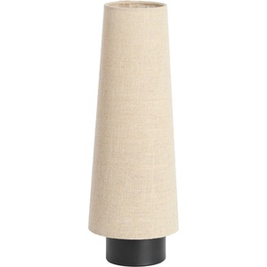 Light & Living Бежова метална настолна лампа с текстилен абажур (височина 42 cm) Howie - Light & Living (1891312)