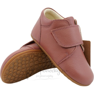 Bundgaard detské celoročné barefoot capačky Tannu Blush