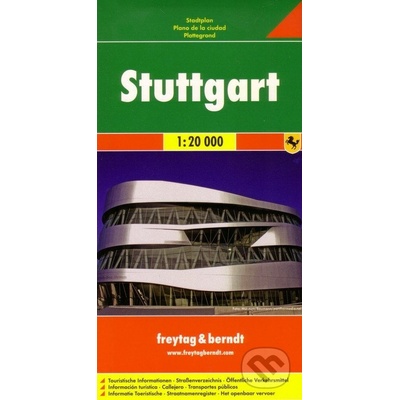 Stuttgart mapa F+B 1:2.