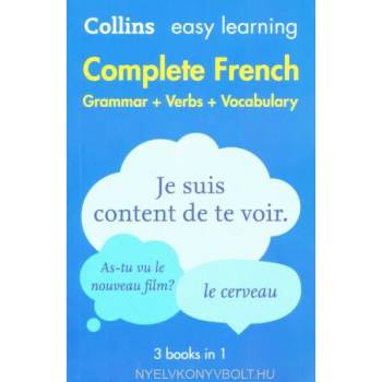 Easy Learning French Complete Grammar, Verbs and Vocabulary