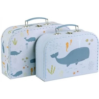 Image 1 of A little lovely company A little lovely company: Детски куфарчета 2 броя - Ocean (SCOCBU20)