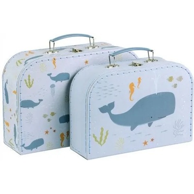 A little lovely company A little lovely company: Детски куфарчета 2 броя - Ocean (SCOCBU20)