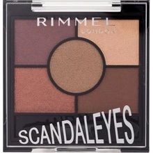 Rimmel London Scandaleyes 5 Pan Eyeshadow Palette paletka očních stínů 005 Sunset Bronze 3,8 g