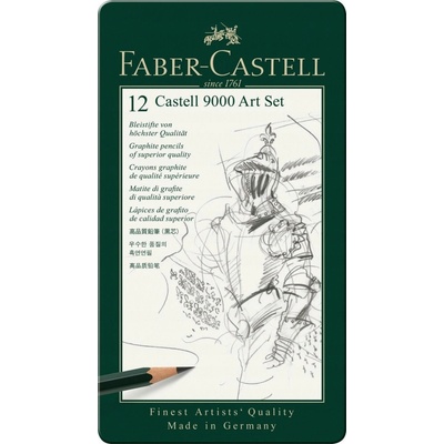 Faber-Castell 9000 Art Set 12 ks – Zboží Dáma