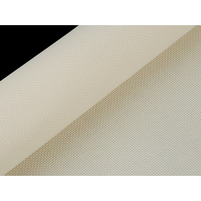 Stoklasa Vyšívací látka KANAVA 5 jednobarevná vanilková 380634/2, š.50cm (látka v metráži)