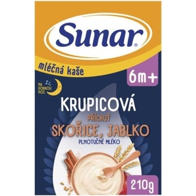 Sunar Ml.krup.kase skořice a jablko 210 g – Zbozi.Blesk.cz