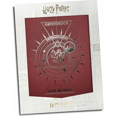Artéonn Plakát červený Nebelvír, Harry Potter