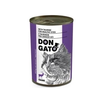 Dongato kočka zvěřina 415 g