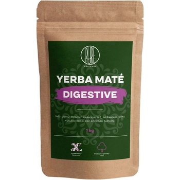 BrainMax Pure Organic Yerba Maté Digestive 1000 g