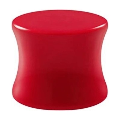 Šperky4U akrylátový plug do ucha PL01095-12R červený