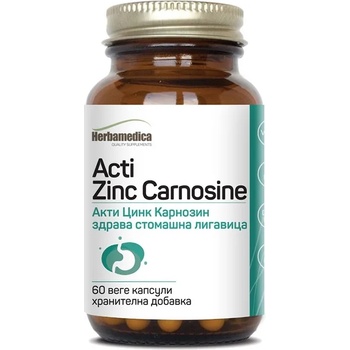 Herbamedica Acti Zinc Carnosine, 60 веге капсули, Herbamedica
