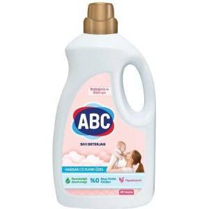 ABC течен перилен препарат за бебешки дрехи, 1, 5л, 21 пранета