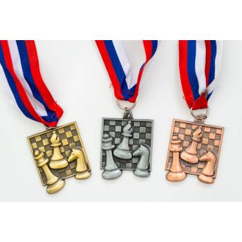 Shakhmaten magazin Комплект медали - шахматна дъска