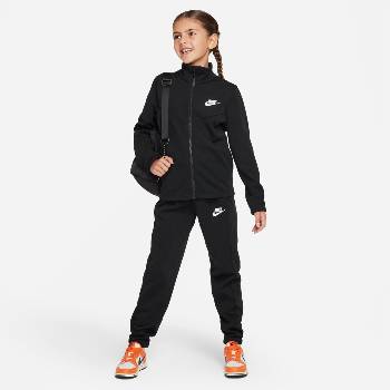 Nike Детски анцуг Nike Sportswear Big Kids' Tracksuit - Black/White