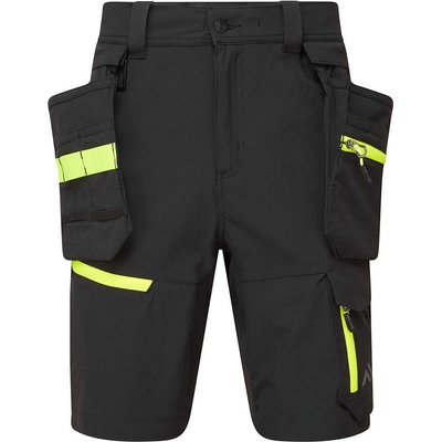 Portwest ev4 ev444 / Мъжки леки шорти с подвижни джобове - Черни uk 28/eu 44 (ev444bkr28)