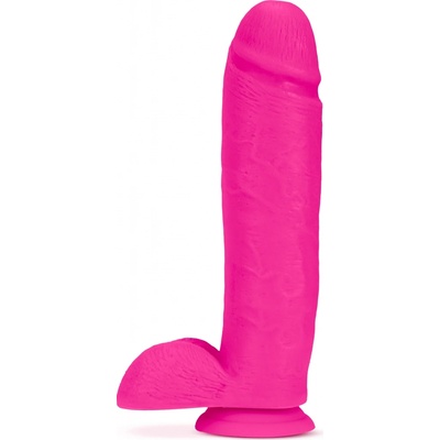 Blush Au Naturel Bold Huge 10" Dildo Pink