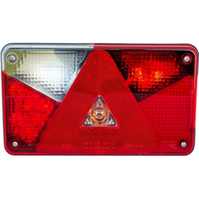 Zadné svetlo ASPÖCK Multipoint V LED, 6 funkcií, ľavé