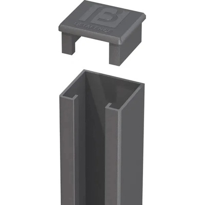 U-profil HoriZen Prime 40 x 35 x 1920 mm, antracit