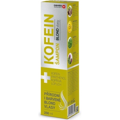 Cemio KOFEIN šampon pro blond vlasy 250 ml