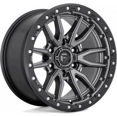 Fuel D680 REBEL 9x20 8x165,1 ET1 matte gunmetal black bead ring