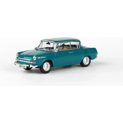 Abrex Škoda 1100MBX 1969 Modrozelená tmavá 1:43
