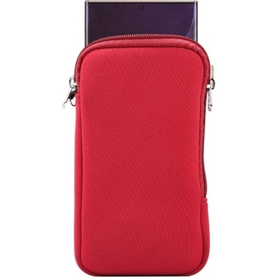 PROTEMIO 25518 Univerzální pouzdro na mobil s úhlopříčkou do 6.9 "červené