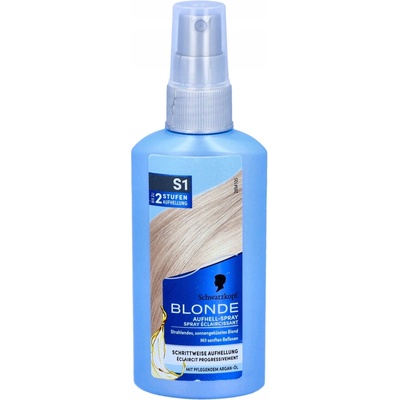 Schwarzkopf Blond zesvětlující sprej S1 s arganovým olejem