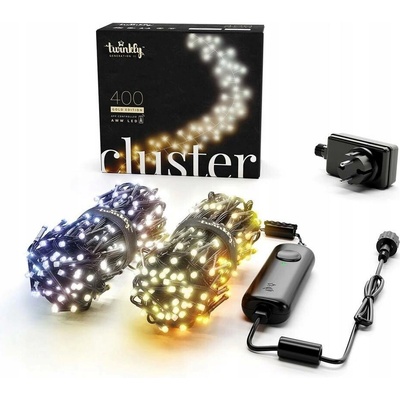 Twinkly Cluster LED světelný řetěz 6 m teplá–studená bílá TWC400GOP-BEU