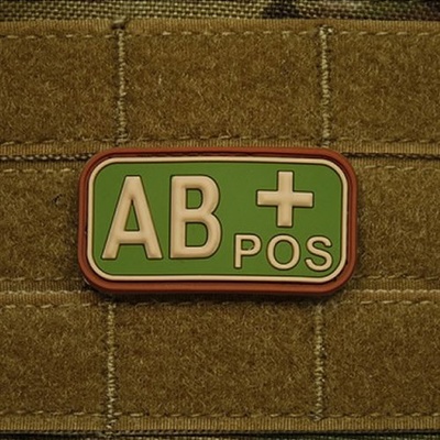 JACKETS TO GO Nášivka KREV AB POS plast MULTICAM