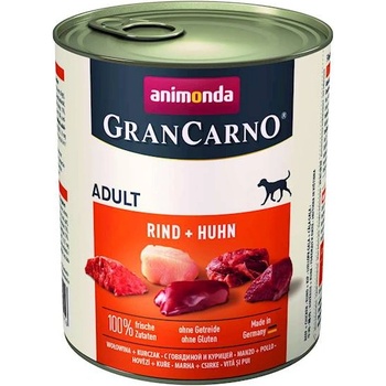Animonda Grancarno Adult Dog Wołowina + kurczak 800g