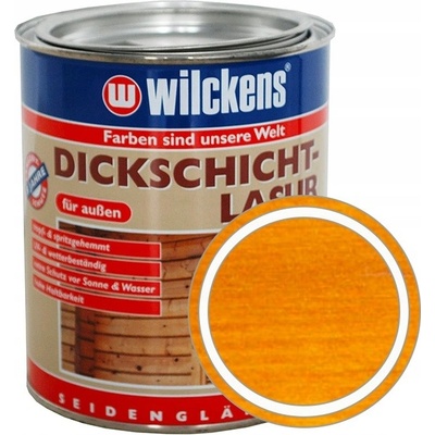 Německá silnovrstvá lazura WILCKENS Dickschicht Lasur