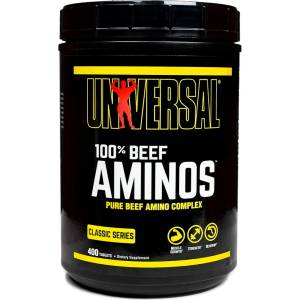 Universal Nutrition 100% Beef Aminos, 400 Tablets - fitnesdobavki - 74,30 лв