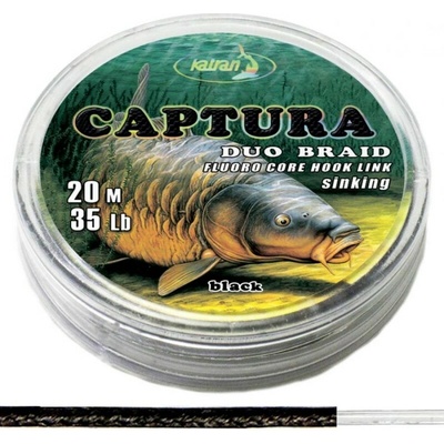 Katran Pletenka Duo CAPTURA Brown Green Black 20m 30lb