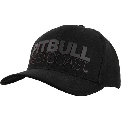 PitBull West Coast Snapback Cap SEASCAPE čierna/červená