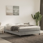 vidaXL Матрак с покет пружини 120 x 210 x 20 см Светлосиво (4016576)