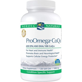 Image 1 of Nordic Naturals ProOmega CoQ10 [120 Гел капсули]