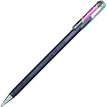 Pentel Ролер Pentel Hybrid Dual K110 черен/червен, 1.0 mm, за картички и илюстрации, различен цвят на тъмна и светла хартия