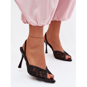 Step in style Дамски сандали с ток модел 229281 Step in style
