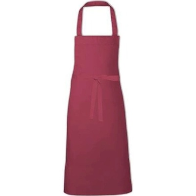 Link Kitchen Wear Grilovací zástěra X999 Burgundy Pantone 216 90x90cm