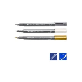 Image 1 of STAEDTLER Металиков маркер с връх четка 8321 1-6мм