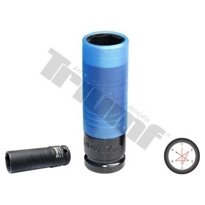 TRIUMF Pneuservisná hlavica 1/2" vstup so zosilňujúcim krúžkom - 17 mm