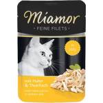 Miamor Feine Filets - мокра котешка храна с пилешко филе и риба тон, 100г
