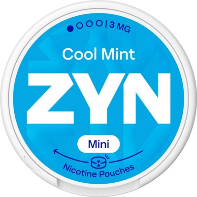 ZYN COOL MINT 3 mg 20 sáčků – Hledejceny.cz