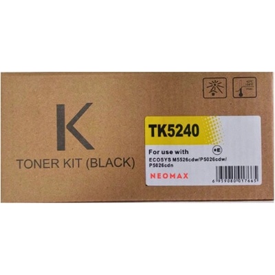 Compatible Тонер касета за Kyocera M5526CDN/M5526CDW/P5026CDN/P5026CDW - Yellow - KT-TK5240Y - Neomax - Неоригинална, заб. : 3000 брой копия (KT-TK5240Y)