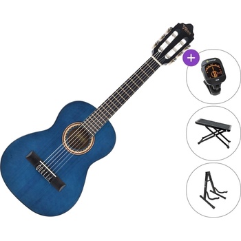 Valencia VC201 SET Transparent Blue Класическа китара с размер 1/4
