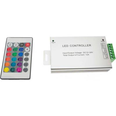 EgoTrip IR ovladač pro RGB LED pásky | 12–24 V | 12 A | 24 tlačítek