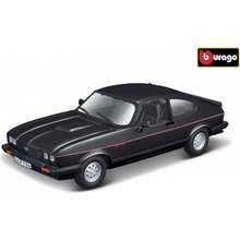 Bburago Plus Ford Capri 1982 světle černá 1:24